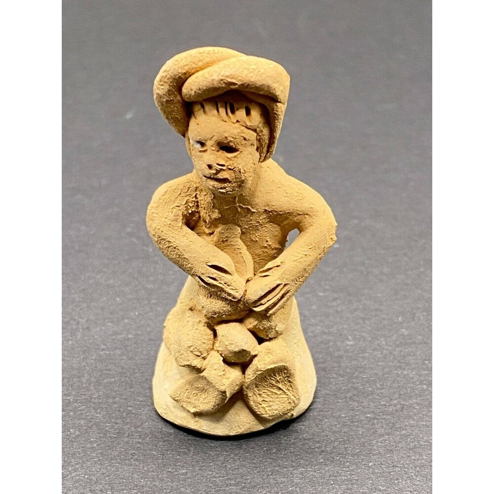 Mexican Oaxaca Muneca Doll Teodora Blanco Family (A3)